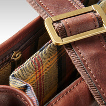 Load image into Gallery viewer, Brown Leather Messenger Bag - Misaro Australia